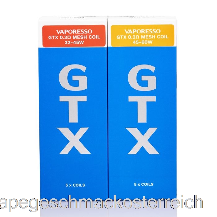 Vaporesso GTX Ersatzspulen 1,2 Ohm GTX Meshed Coils Vape Geschmack